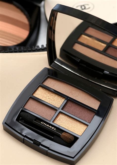 chanel blush and eyeshadow palette|Chanel les beiges eyeshadow deep.